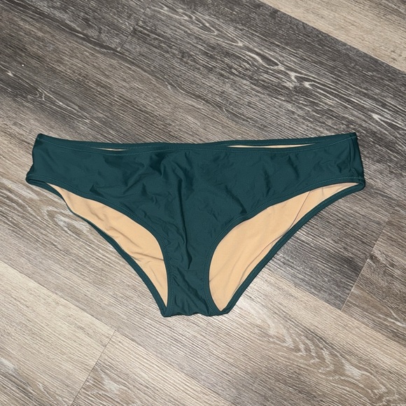 NWT J. Crew dark green blue teal swim bikini bottoms XXL - Picture 2 of 7